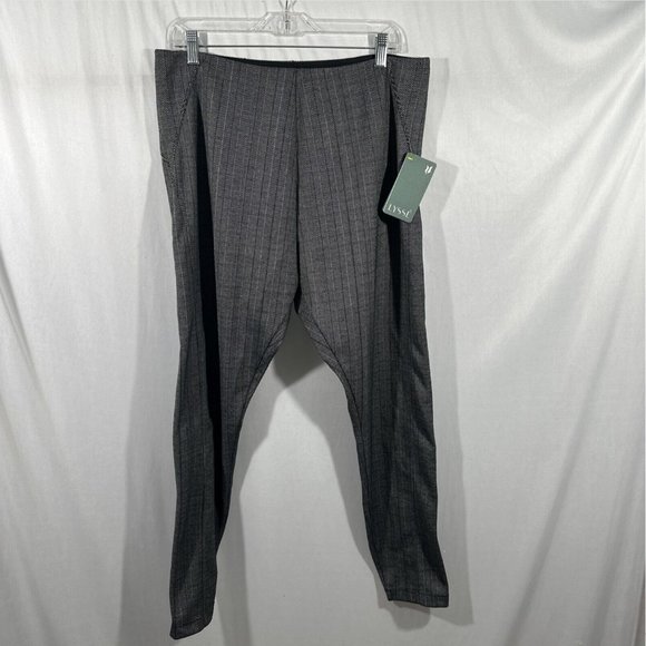 NWT $88 Lysse [ Plus 1X ] Ella High Waist Shaping Ponte Leggings‎ Black - Picture 4 of 15